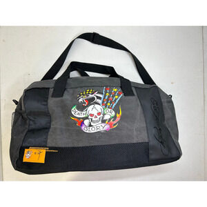 ED HARDY "Death or Glory" Hold-all Duffle Bag